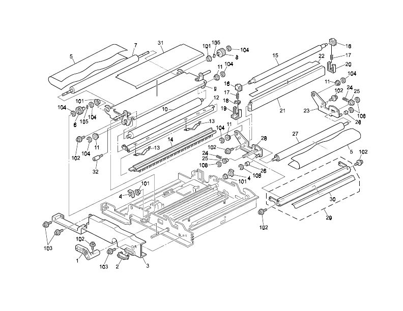 PAPER TRANSFER SECTION 1 (A257/A269)