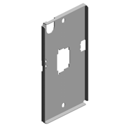 (x2)BRACKET:CONNECTOR:LARGE CAPACITY TRAY