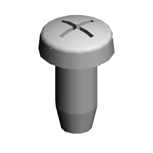 (x4)PAN SELF-TAPPING SCREW:M4X8