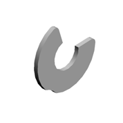 RETAINING RINGS-E:SILENCER:DIA4