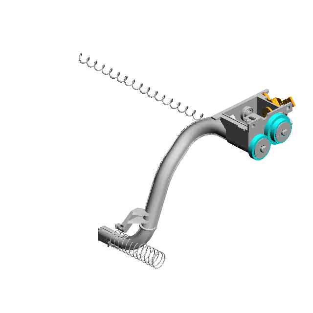 Бункер для тонера в сборе, TONER HOPPER:TONER SUPPLY:ASS'Y