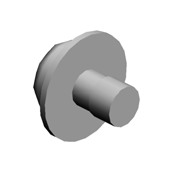 (x3)SCREW:POLISHED ROUND/SPRING:M3X5