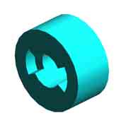 (x4)GEAR:DRIVE:TRANSPORT SCREW:TONER