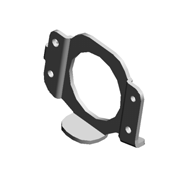 Боковая планка, SUPPORTING PLATE:SIDE PLATE:FUSING:FRONT