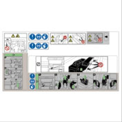 DECAL:COVER:RIGHT FRONT:MULTI-LANGUAGE