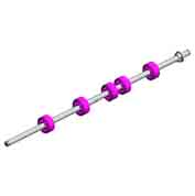 ROLLER:MIDDLE:DRIVE:PRESS FIT
