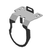 SUPPORTING PLATE:LEVER:PRESSURE:REAR