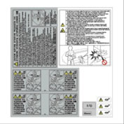 DECAL:CAUTION:MULTI-LANGUAGE