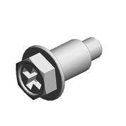 (x8)STEPPED SCREW - M3