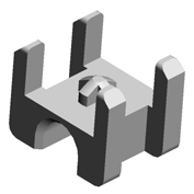 (x14)PLAIN SHAFT BEARING:DIA4:EXIT