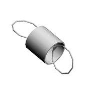 TENSION SPRING:END FENCE:SOLENOID