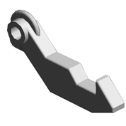 STOPPER:GUIDE PLATE:REAR