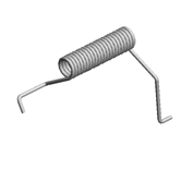 TORSION SPRING:FUSING/PAPER EXIT UNIT:REAR