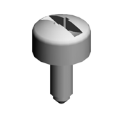 (x2)FULL DUG POINT SCREW:FIX:HINGE