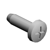 (x2)BINDING SELF-TAPPING SCREW:3X10