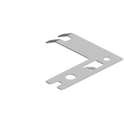 (x3)GROUND PLATE:RAIL:BASE