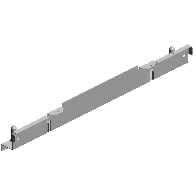 (x2)STAY:HOLDER:PAPER TRAY:ASS'Y