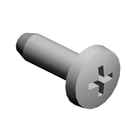 (x2)BINDING SELF-TAPPING SCREW - M2X6