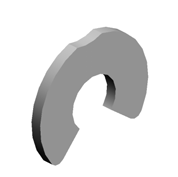 (x4)RETAINING RINGS-E:SILENCER:DIA3