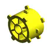 PULLEY:DUPLEX SUB-UNIT:IDLER:S2M:36T