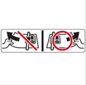 DECAL:CAUTION:ORIGINAL:PICK-UP PAPER JAM