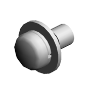 Винт, Screw:Polished Round/Spring:M5x10