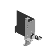 BRACKET:DC MOTOR:LEFT:ASS'Y