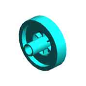 GEAR:PULLEY:USED TONER:IDLER