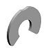 (x6)RETAINING RINGS-E:SILENCER:DIA4