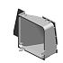 DUCT:INDUCTION HEATING UNIT:VACUUM