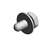 (x2)HEXAGONAL BOLT:DOUBLE:SCREW:ROUND POINT:M3X7