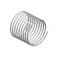 (x4)COIL SPRING:(for M119)