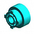 GEAR:PULLEY:R ROLLER:UPPER:Z22/T23