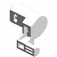 Разжимающий рычаг блока переноса/отделения, LEVER-RELEASE-TRANSFER/SEPARATION UNIT-REAR201012-05 X/O