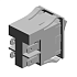 Клавишный выключатель, ROCKER SWITCH:A8GS-T1185KR
