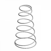 COMPRESSION SPRING:TRAY BOTTOM PLATE