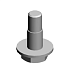 (x2)SCREW:DIA3.4:M3