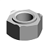 (x2)HXAGONAL NUT - M12