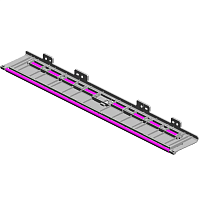 Прижимная пластина  транспортной ленты, PRESSURE PLATE:FLAT CONVEYER BELT:P1W:SUB-ASS'Y201505-02 X/O