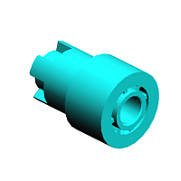Шестерня №2 блока закрепления, GEAR-FUSING-NO.2