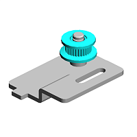 PULLEY:CARRIAGE:ASS'Y