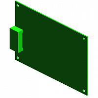 Плата управления механизмом принтера модели  SP 3400N  в сборе, PCB:ECB:(for M012)201203-01 O/O