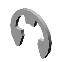 Сепараторное  кольцо  М4   (100 штук  в  упаковке), (x2)RETAINING RING - M4