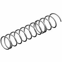 (x2)COMPRESSION SPRING:GUIDE PLATE:EXIT:3.5N200906 X/O