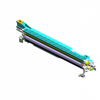 Блок проявки голубой, [A]DEVELOPMENT UNIT-C-SERVICE-ASS'Y201702-01 O/O