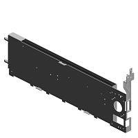 BRACKET:HEAT SHIELD:BELT CLEANING:ASS'Y