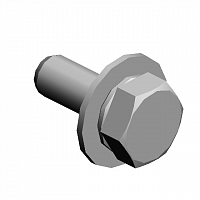 (x6)HEXAGONAL BOLT:W/WASHER:M3X8