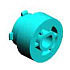 GEAR:PULLEY:R ROLLER:UPPER:Z22/T23