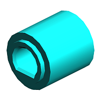 Промежуточная шестерня узла сбора тонера, GEAR-IDLER-COLLECTION BOTTLE