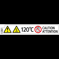 DECAL:H-TEMP WARNING:FUSING:1